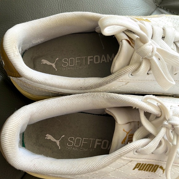 Puma white shoe. - Picture 3 of 5